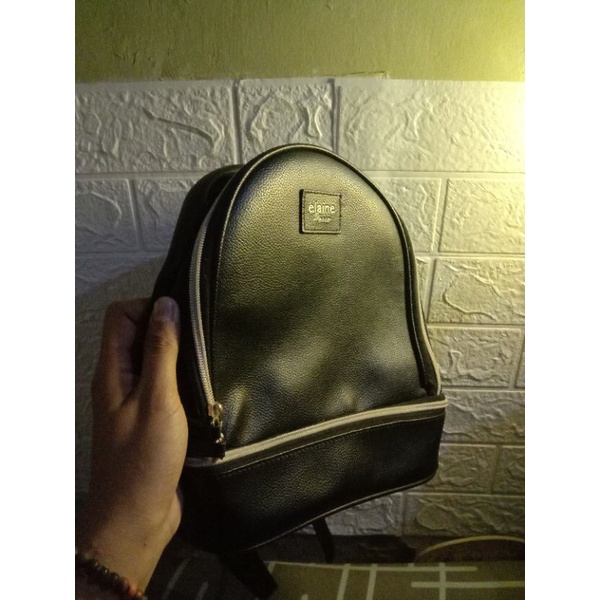 PRELOVED BACKPACK ELAINE PARIS MURAH MERIAH