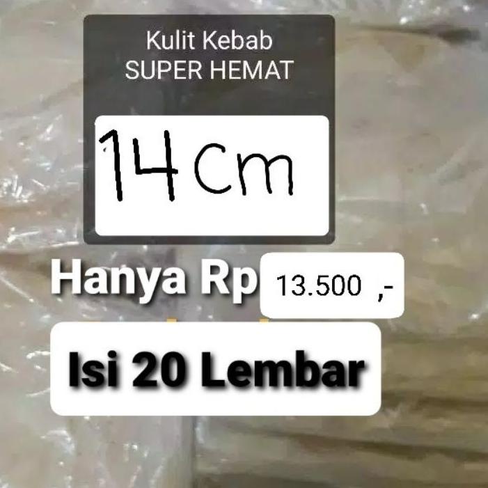 

➟ Kulit Kebab Harga Super Hemat 14 Cm Isi 20 Lembar Tortila Enak Tortilla Top Kebab Frozen ⇤