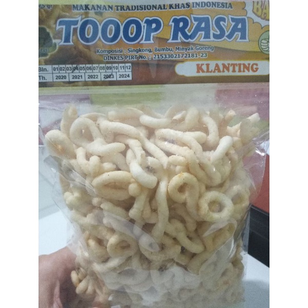 

Lanting Tooop Rasa Khas Kebumen berat bersih 225gr