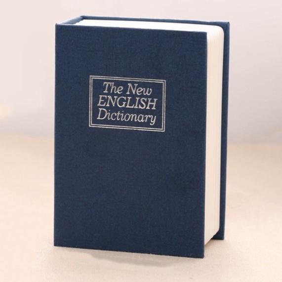 

Unik Security Dictionary Cash Jewelry Key Lock Book Storage L Size - Blue Berkualitas