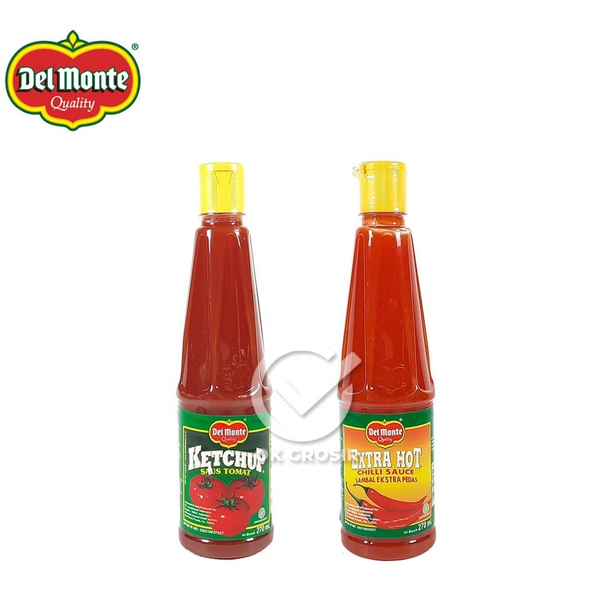 

Delmonte Saus Tomat/Sambal / Extra Hot Chili Sauce (135 gr)