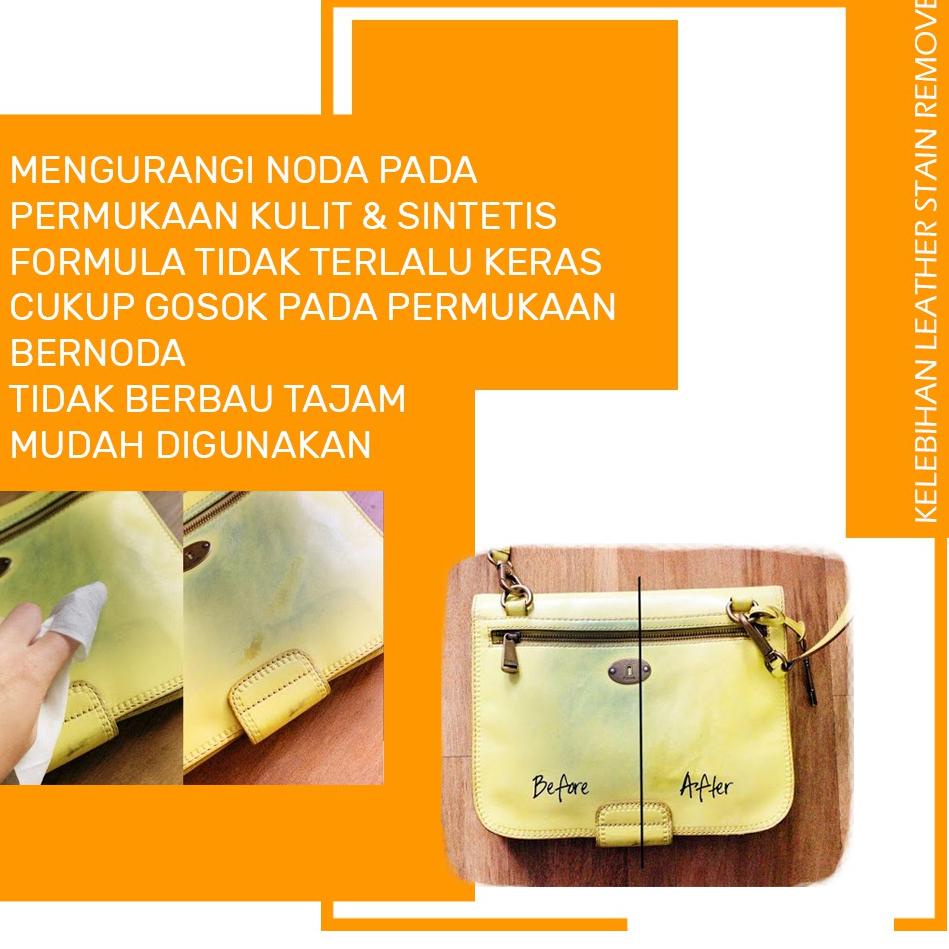 

D(5Q☎) Leather Stain REMOVER (penghapus noda kulit) Untuk Perawatan Sepatu dan Tas viral