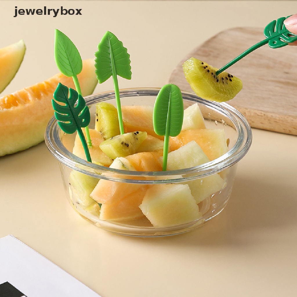 [jewelrybox] Bento Sayur Kuali Lucu Mini Balita Anak Buah Garpu Tusuk Gigi Butik