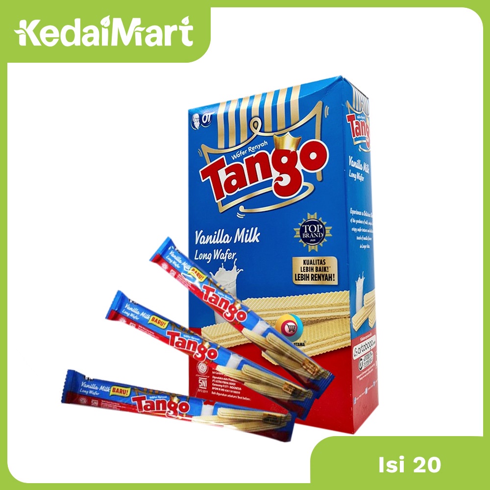 

Tango Wafer Susu Vanilla 20 x 7.8 Gram