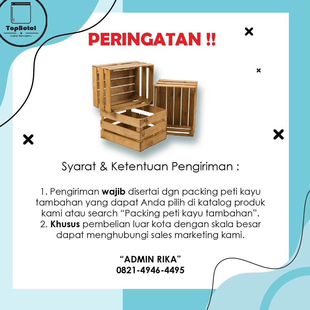 [Art. DX3D] (Paket Isi 10pcs) BOTOL KAPSUL OBAT VITAMIN FITKOM 50ml KACA COKLAT TEBAL