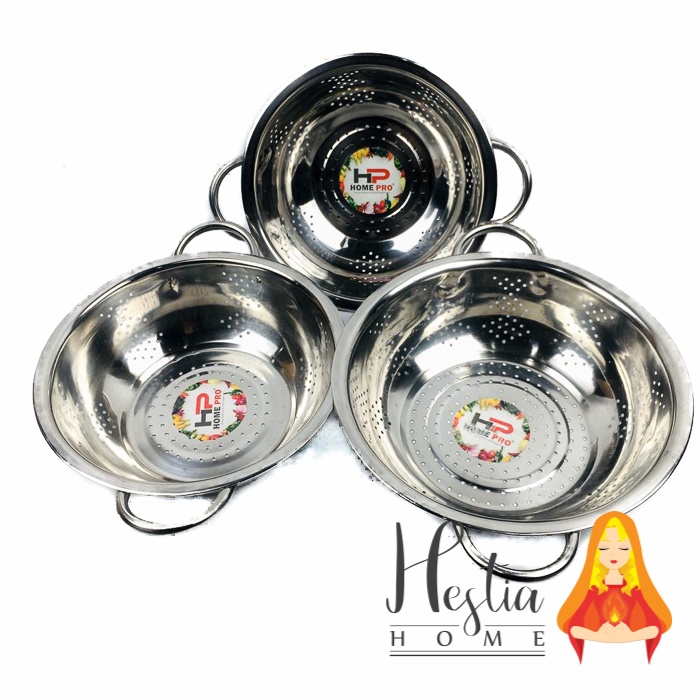 Sangku Bakul Nasi Stainless Steel Tanpa Tutup