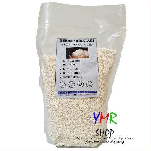 

[BAYAR DITEMPAT] Beras Shirataki 500Gr Sirataki Shiratake Konnyaku Konyaku Nasi Rice Untuk Diet Diabetes Porang Murah