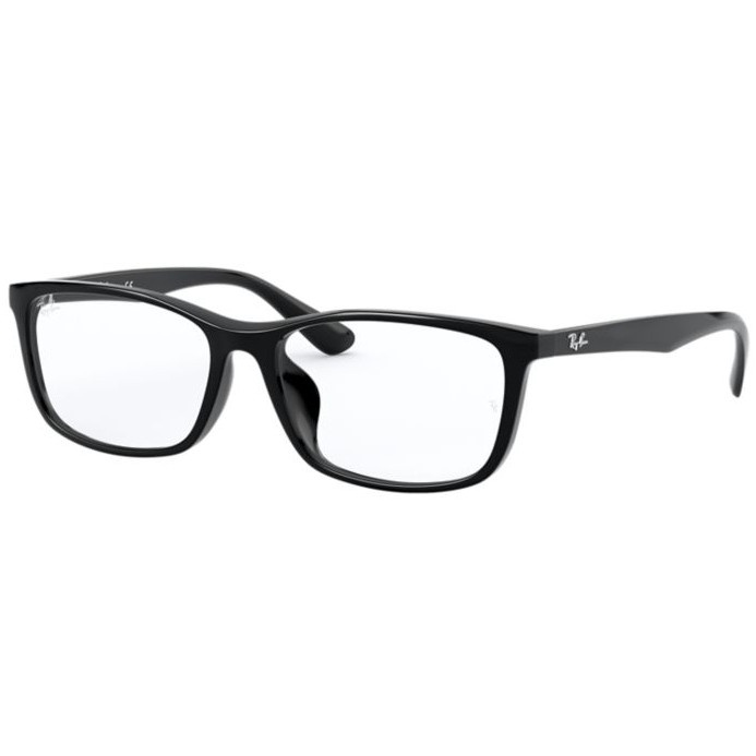 Ray-Ban Frame Rectangle Rx 7102D 2000 56 Black