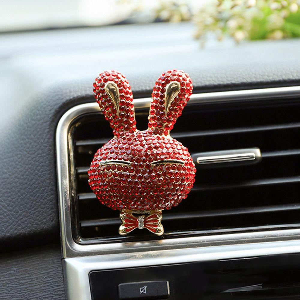 Preva Pengharum Ruangan Mobil Fashion Kelinci Lucu Hiasan Mobil Ventilasi Ac
