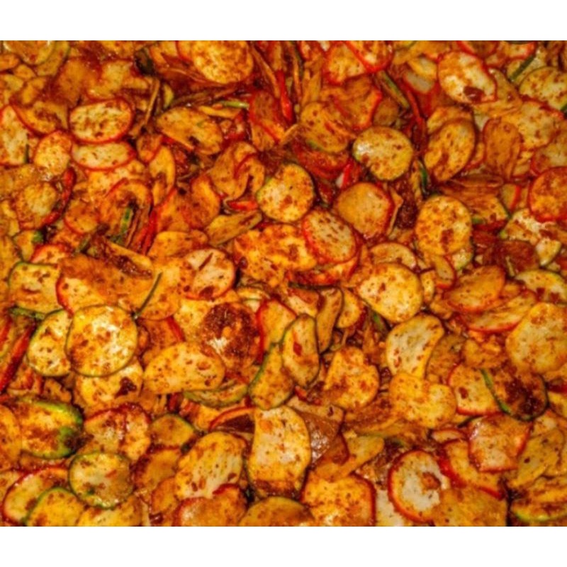 

kerupuk kencur pedas&jablay pedas