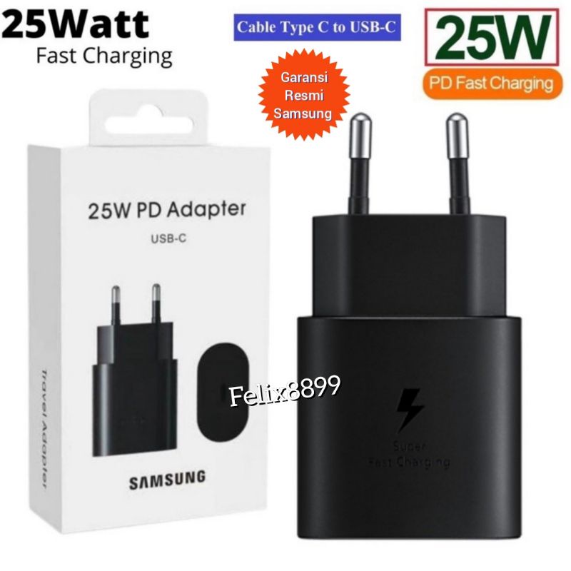 Adaptor Charger Samsung M23 M33 M34 M53 M54 A23 A33 A34 A53 A54 A73 5G 4G 25W