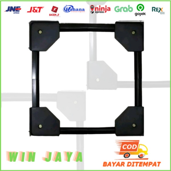 Dijual Tatakan roda besi kaki kulkas / mesin cuci ZEBRA Limited