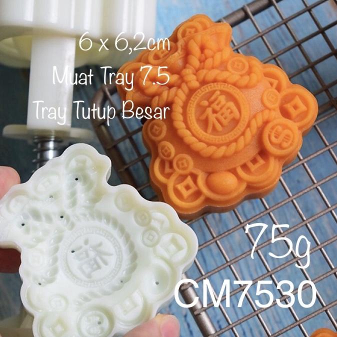 Cetakan Mooncake 75g CM7530 Fu Money Bag
