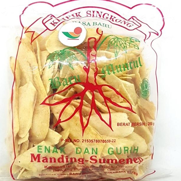 

Great Sales BARU MUNCUL KRIPIK SINGKONG MADURA 200gr | SUMENEP KERIPIK HALAL MUI ア