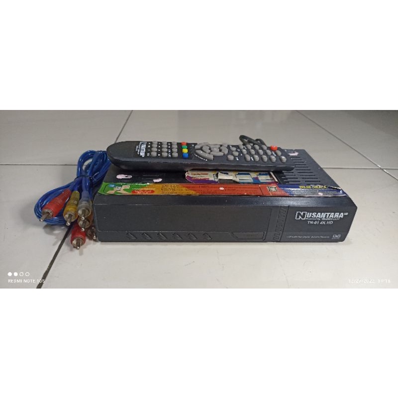 Receiver Parabola Transvision Nusantara  HD bekas normal
