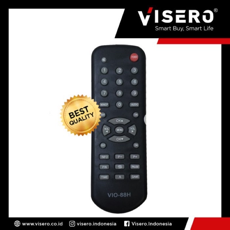 REMOTE TV MULTI RECEIVER VENUS MATRIX VIO-88H