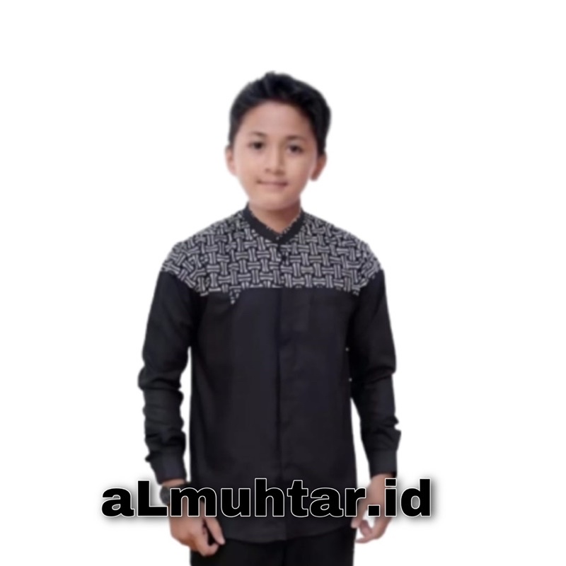 BAJU KOKO ANAK REMAJA USIA 7-15 TAHUN // KEMEJA ANAK LENGAN PANJANG