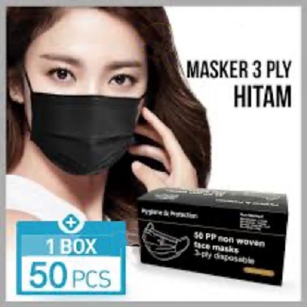 Nama Deptstore - Masker 3Ply Medis Bedah 3 Ply Earloop Surgical / Disposable Mask 3 Ply