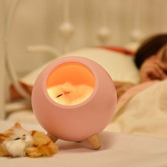 Harga Termuraah Lampu tidur Kucing peliharaan lampu hias [CAS] Hadiah pacar Kado anak kado lucu