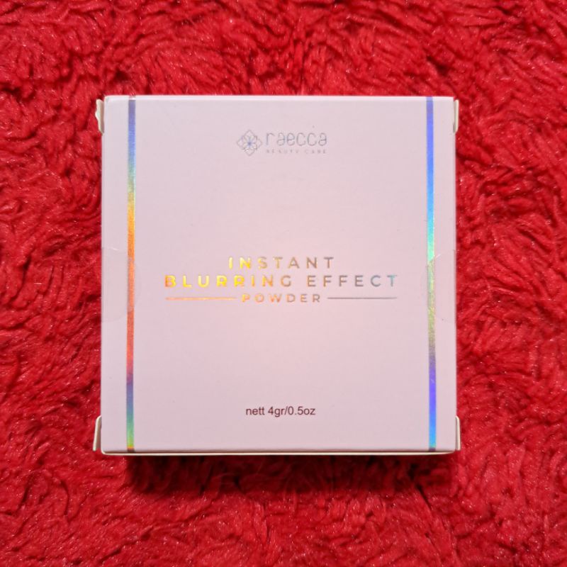 Raecca instant blurring effect powder