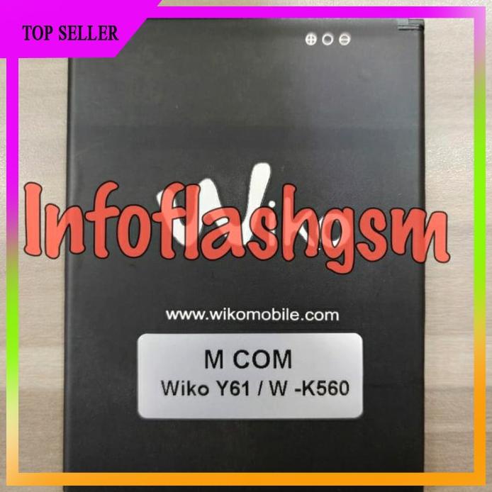 Acc Hp Baterai Mcom Double Power Wiko Y61 W K560