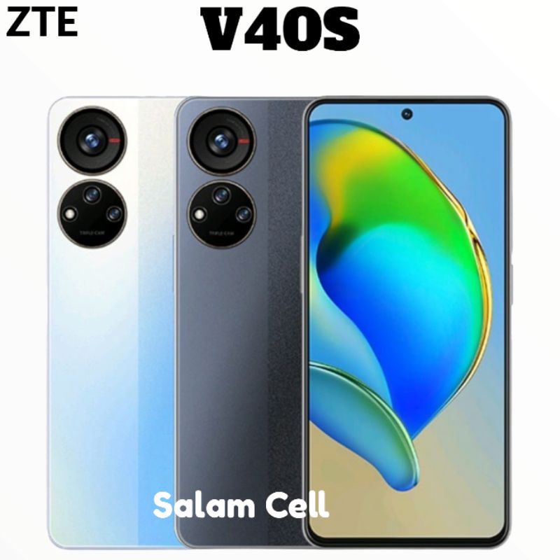 Zte BLADE V40S Ram 6/128GB Camera 50MP Amoled Android 12 Original Garansi Resmi