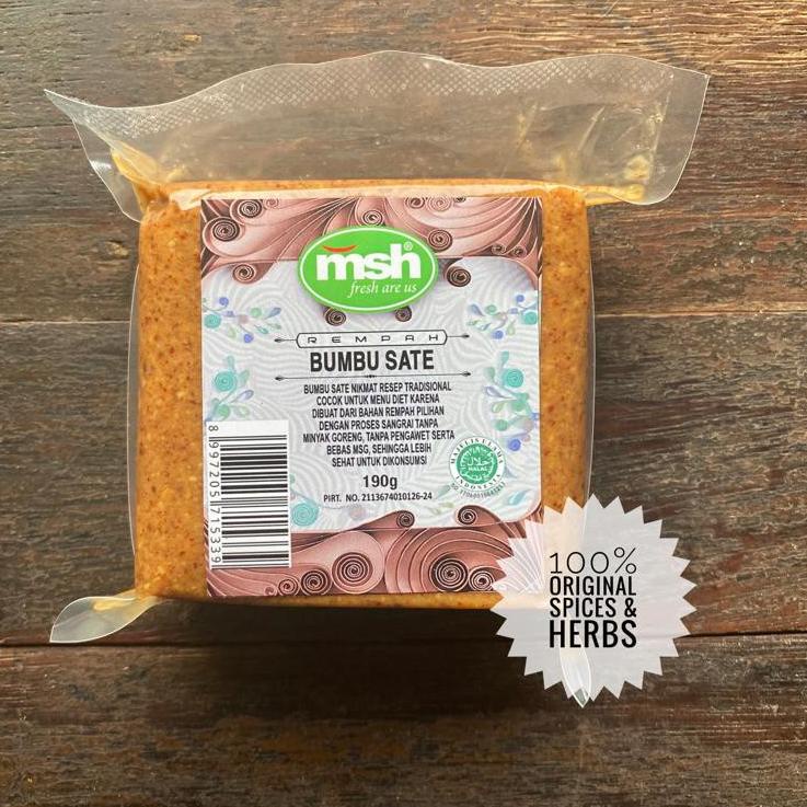 

[KODE PCYV7] Bumbu Sate Sehat