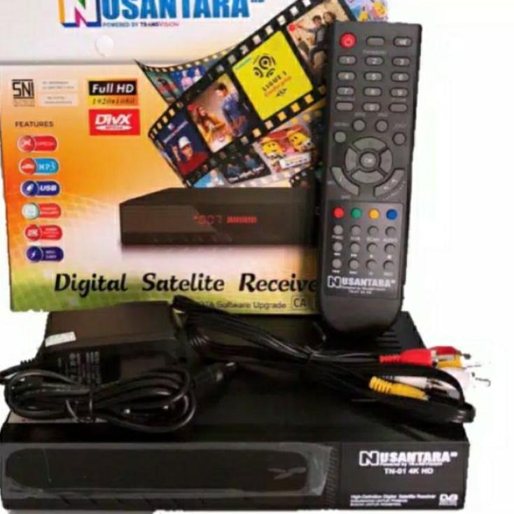 Dijamin Original Receiver Parabola Tanaka Nusantara hd Transvision FULL HD