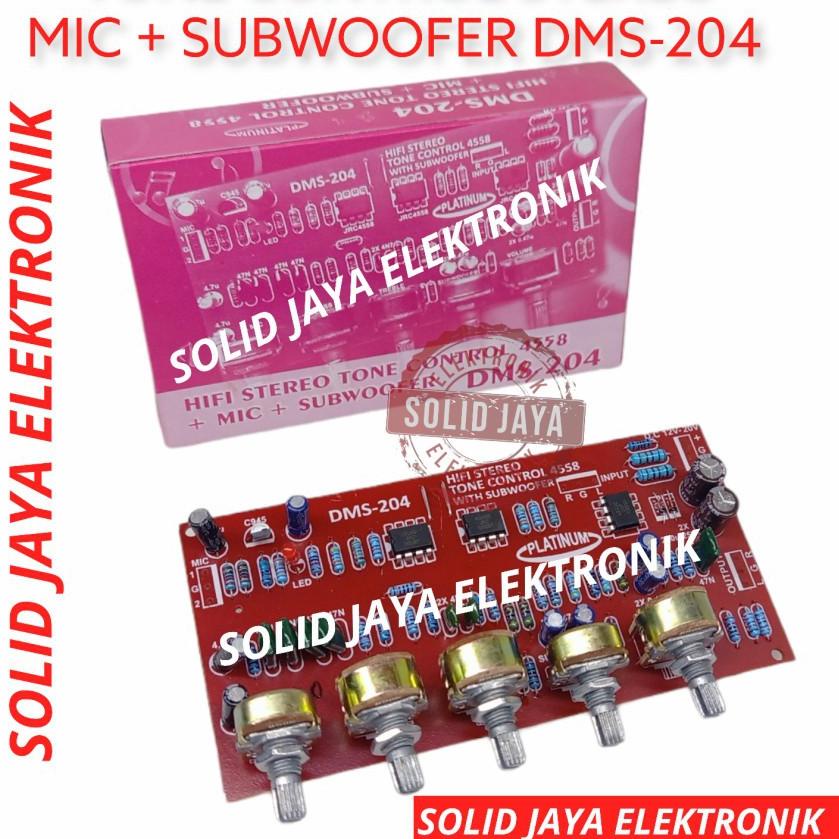 Paling Diminati KIT TONE CONTROL STEREO PLUS MIC SUBWOOFER SUB  KONTROL MIK SUBWOFER SUB SUBWOOFER D