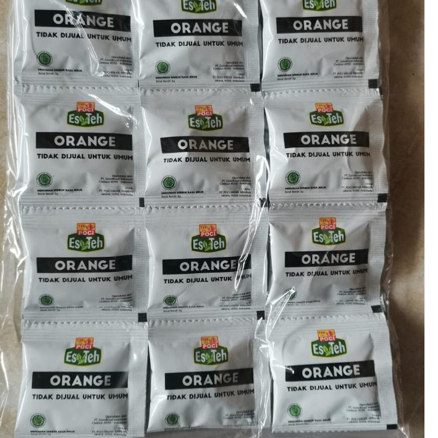 

[K-5-Q ✪] kg- NEW serbuk rasa teh poci MIX apel blackcurrant jambu jeruk mangga RENCENG isi 10pcs essence-terviral