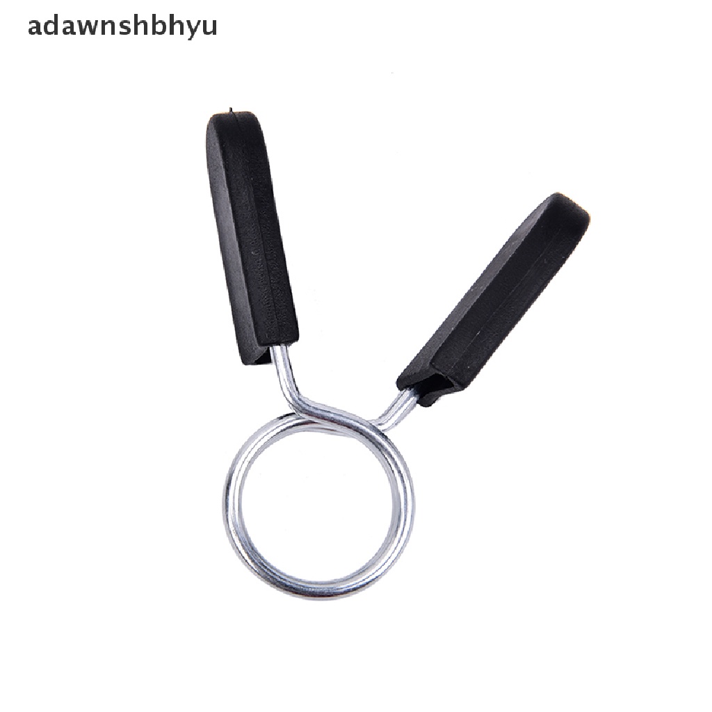 Adawnshbhyu 1PCs Klip Kerah Spring Clamp 1 &quot;Standar 25mm Untuk Weight Bar Dumbbells Gym ID