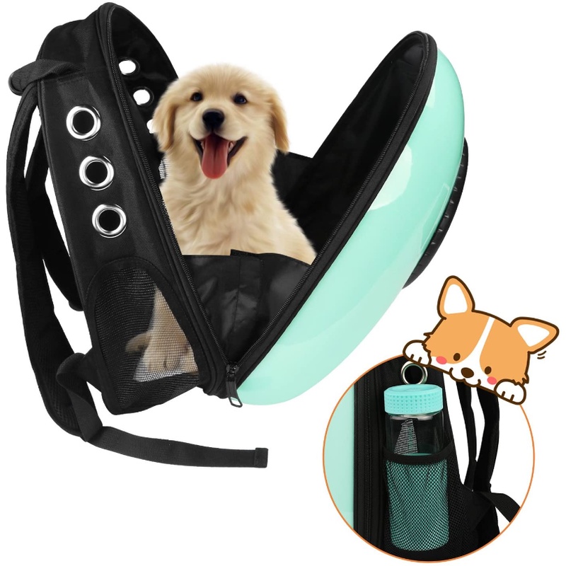 Tas Astronot Kucing Anjing | Tas Transparan | Pet Cargo | Tas Anjing Kucing Murah | Tas Ransel Hewan atau Travel Bag Nyaman dan Anti Air Cat Bag Pet Bag