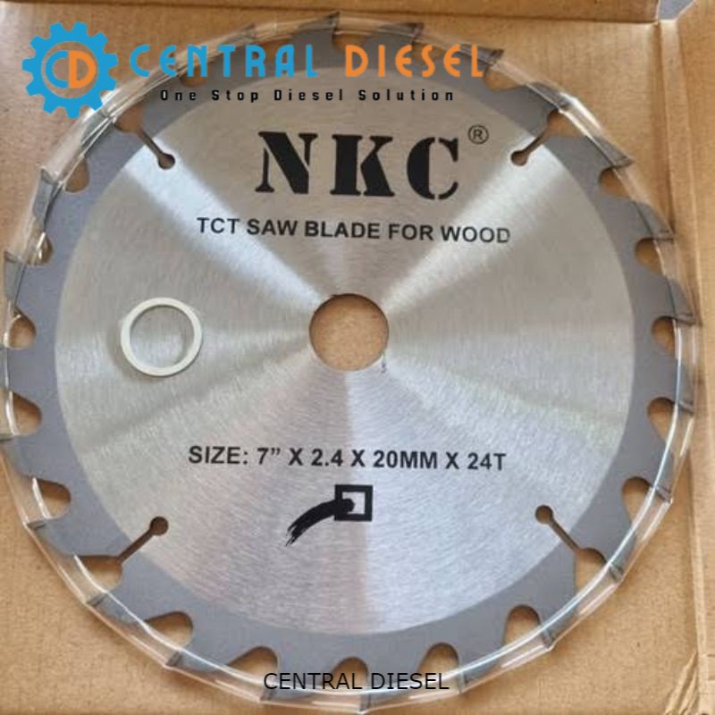 Mata pisau circular saw 7 inch 24 mata