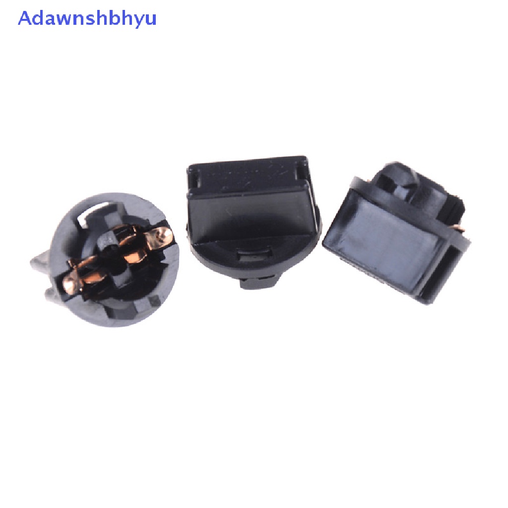 Adhyu 10PCS T10 W5W 168 192 194 Wedge Panel Instrumen Dash Light Base Socket ID