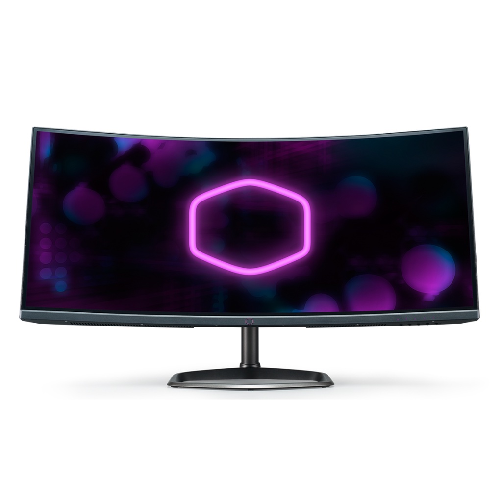 Monitor LED Cooler Master GM34CW 34&quot; 1440p 144Hz 165Hz Ultrawide HDMI