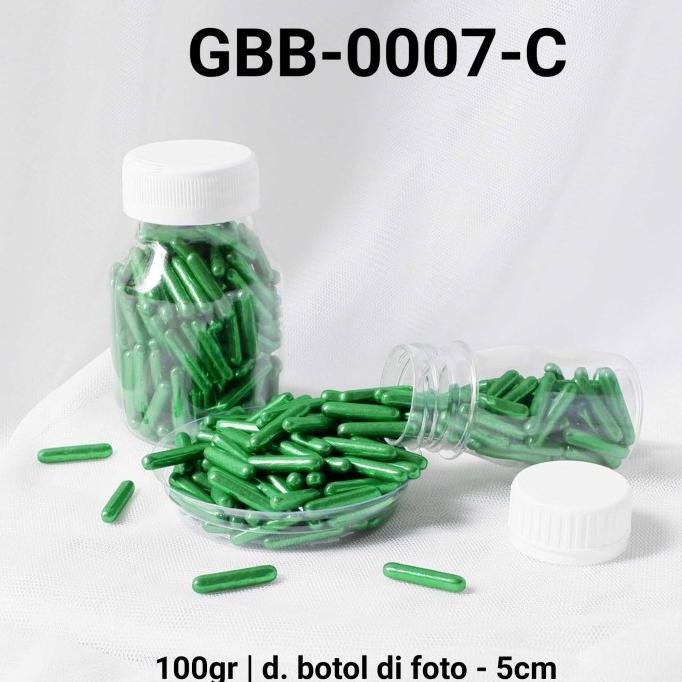 

[ COD ] GR-GBB-0007 Sprinkles sprinkle springkel 100gr kapsul meses stick