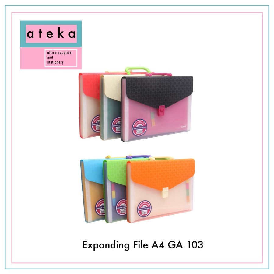 

Expanding File A4 Tranbo / Pocket File A4