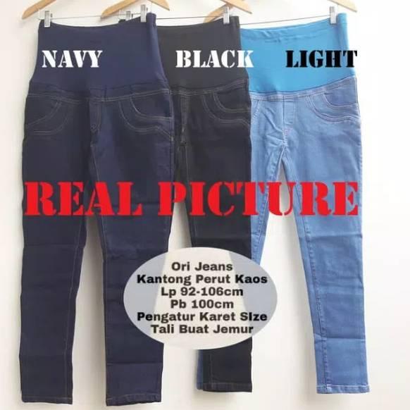 RECOMENDED Celana hamil / celana hamil jeans | jeans hamil ✮ 879