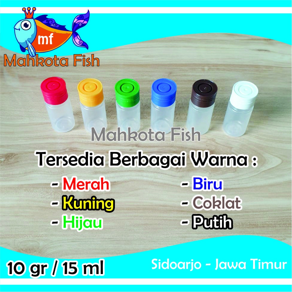 Botol Plastik 15 ml | Botol Repack 10 gram | Botol Kemasan | Botol Kosong