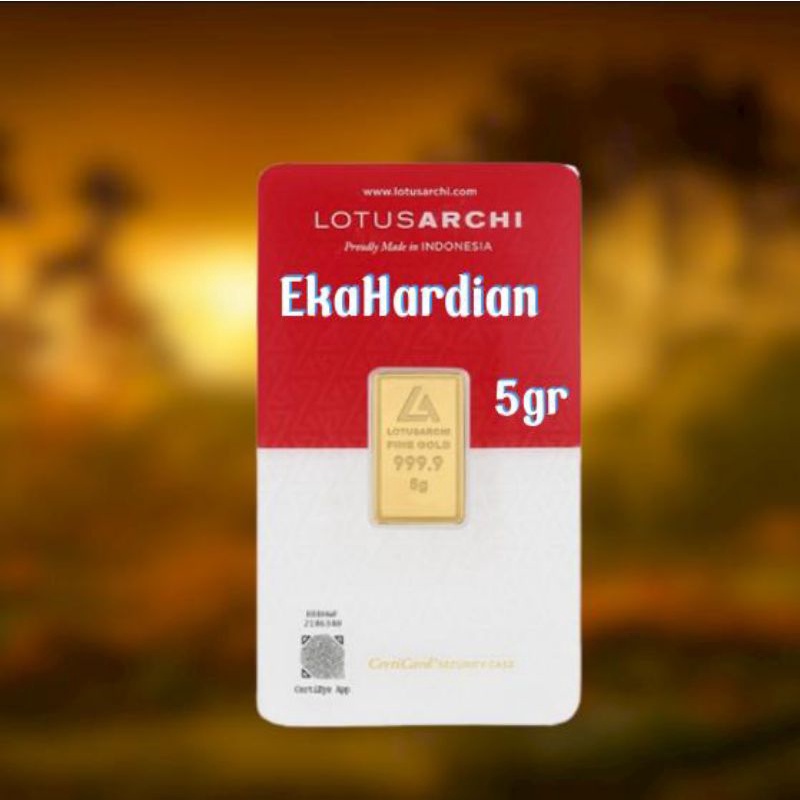 Logam Mulia Lotus Archi 5 Gram