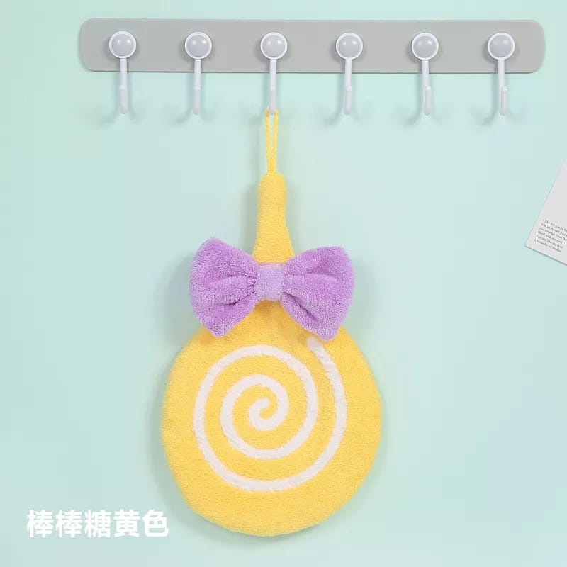 VS BG -KAIN LAP TANGAN KARAKTER / HANDUK GANTUNG MOTIF LOLIPOP