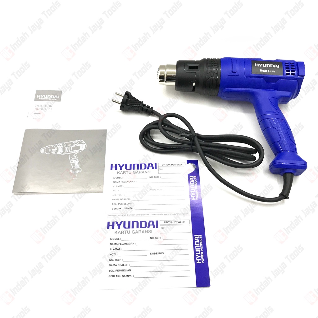 HYUNDAI HDHG1855 Heat Gun 1800 Watt - Hot Air Gun Variable Speed
