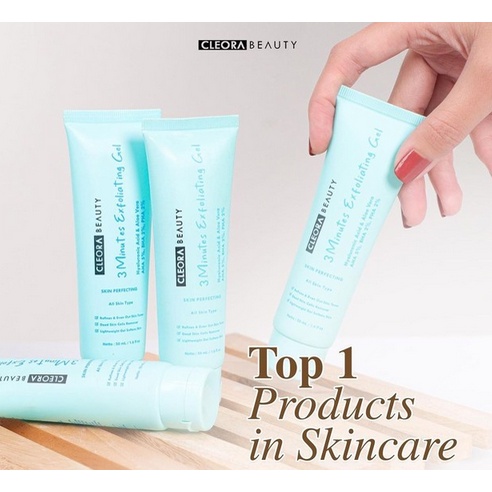 Cleora gel Cleora Beauty 3 Minutes Exfoliating Gel | Eksfoliasi