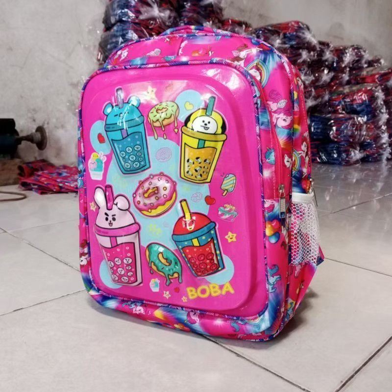 Tas Ransel Sekolah SD Gambar Timbul Murah