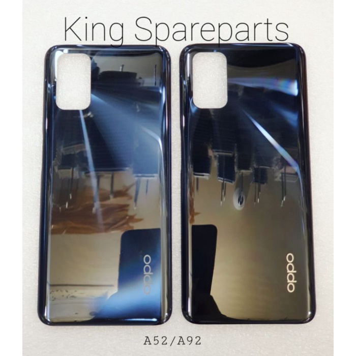 BACKDOOR BACKCOVER TUTUP BELAKANG CASING OPPO A52 A92 ORIGINAL