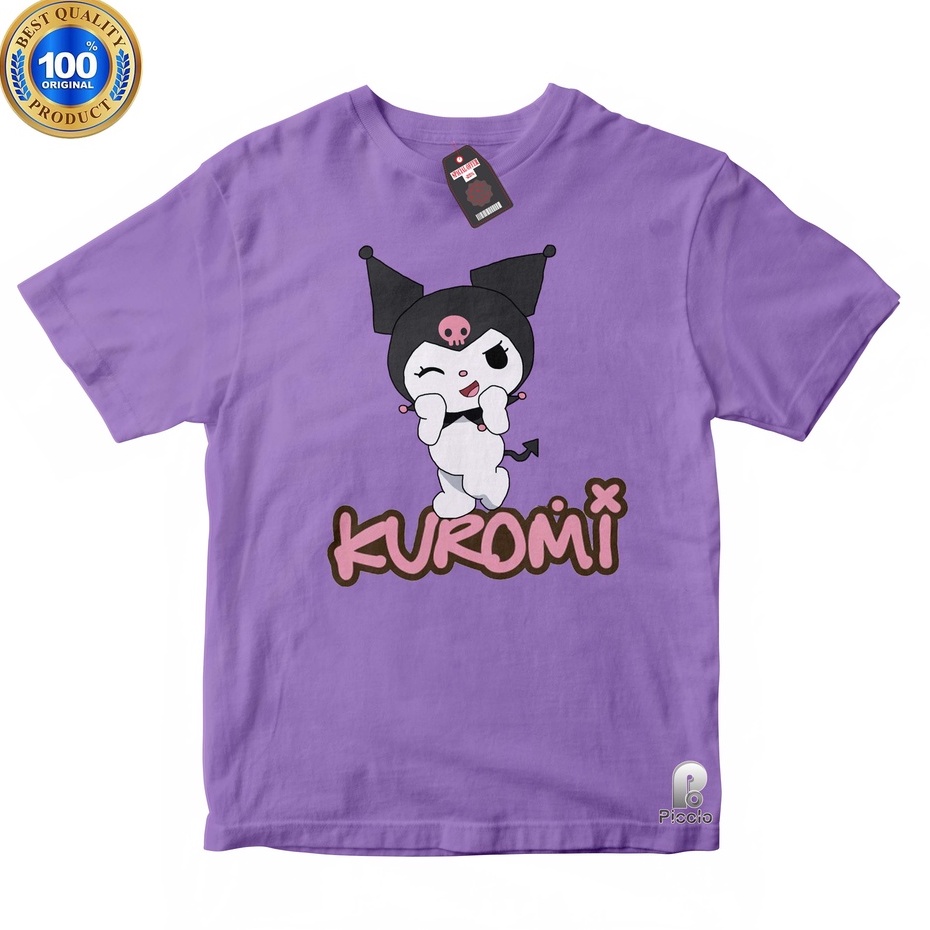 BAJU ANAK KAOS ATASAN ANAK MY MELODY KUROMI Bahan COTTUN (FREE NAMA)