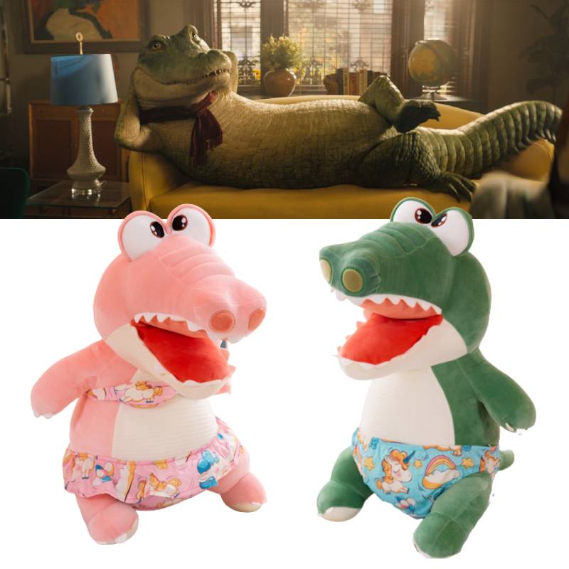 Delightful Lyle Baju Renang Lyle Crocodile Mainan Mewah Boneka Boneka Boneka Hadiah Natal