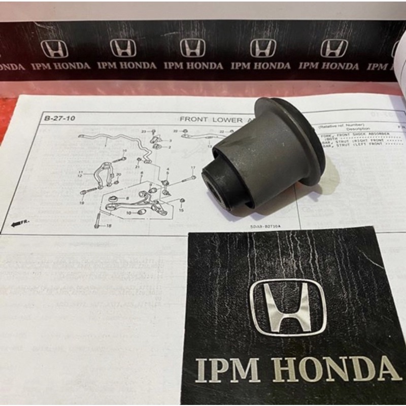 51393 SDA Bos Bushing Bush Lower Arm Sayap Depan Bawah Kecil Honda Odyssey RB1 RB2 RB3 2004-2013 Elysion 2005-2010 Accord CM5 2003-2007 Original / RBI Thailand / No Brand