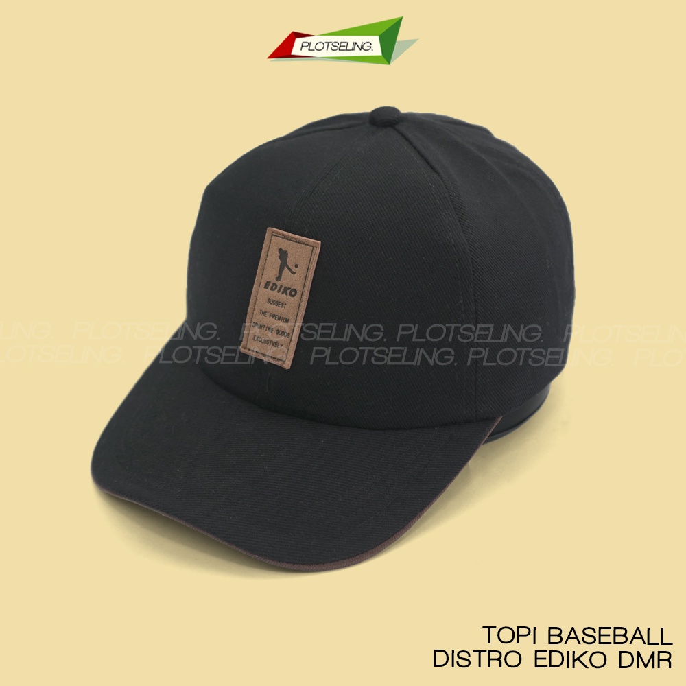 Topi Baseball Golf Sport EDIKO Pria Wanita Abu Hijau Hitam Navy Putih Bahan DMR Distro Ukuran All Size