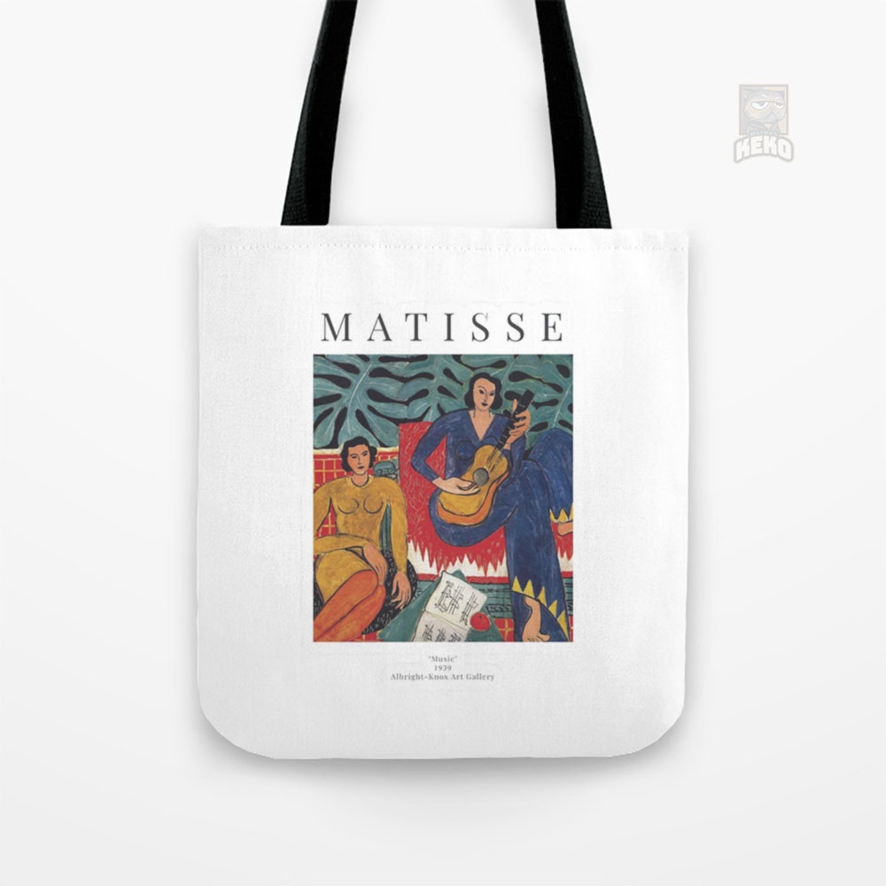 Tote Bag KanvasHenri Matisse Music Exhibition Poster